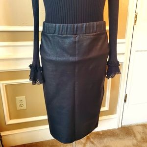 Torrid Size 3 Faux Leather Pencil Skirt